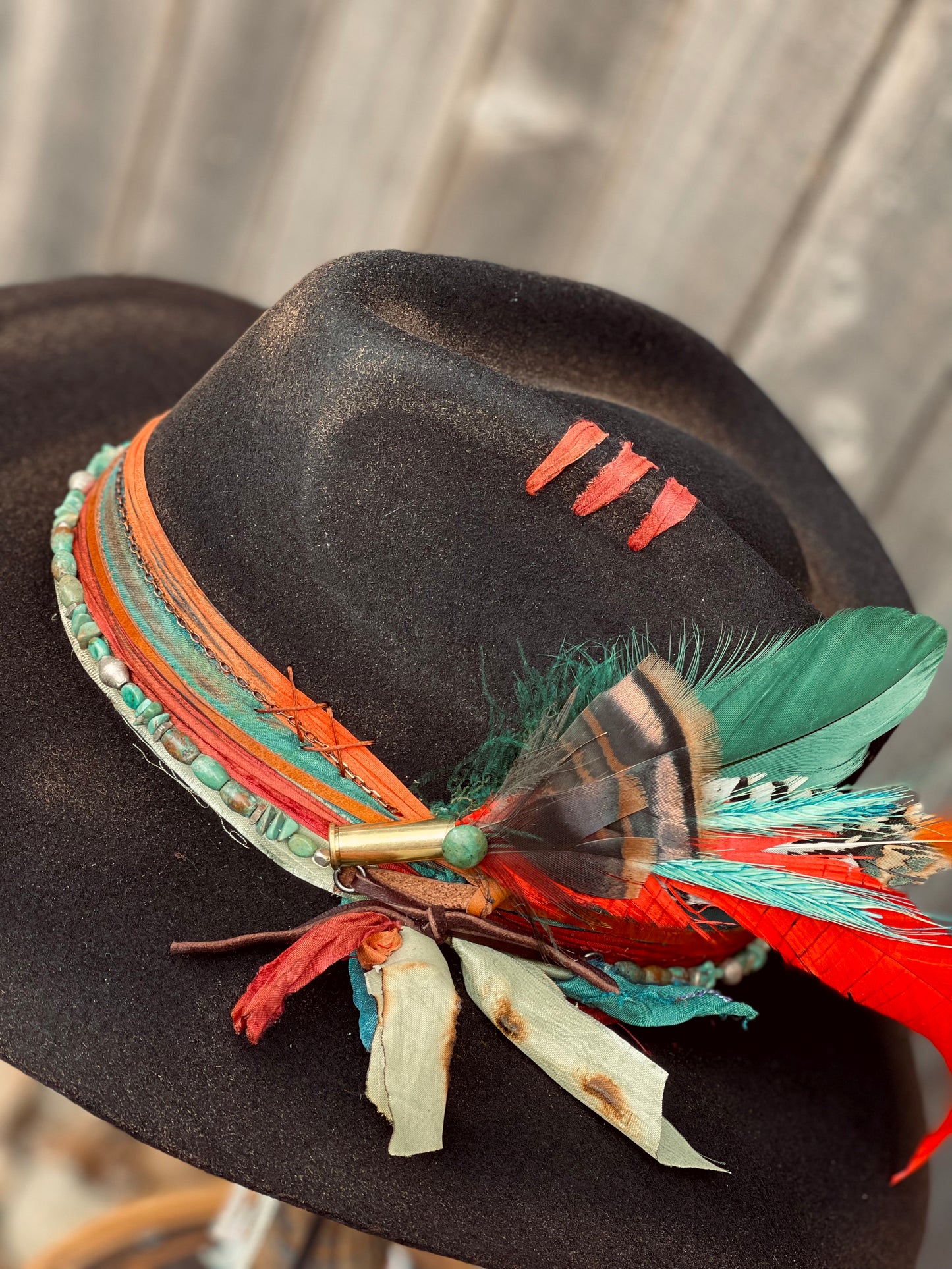 Customized Western Fashion Hat - The Laramie (Black)