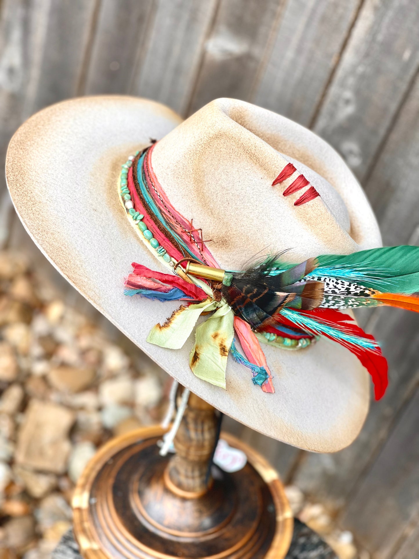 Customized Western Fashion Hat - The Laramie (Tan)