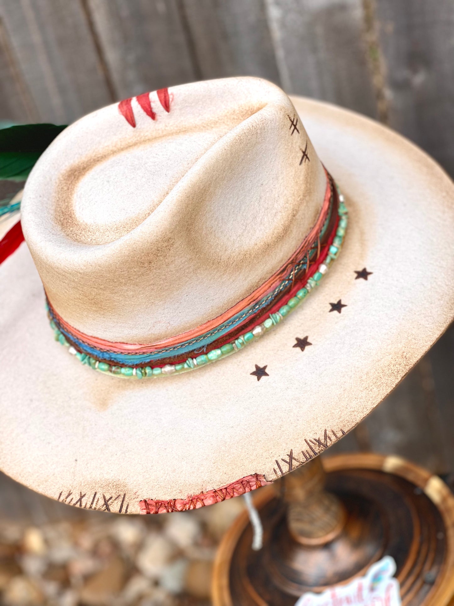 Customized Western Fashion Hat - The Laramie (Tan)