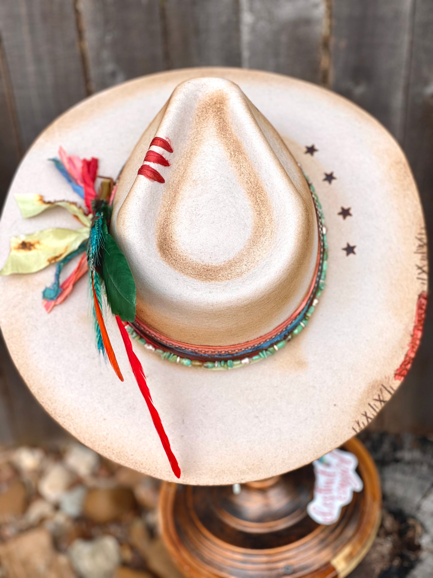 Customized Western Fashion Hat - The Laramie (Tan)