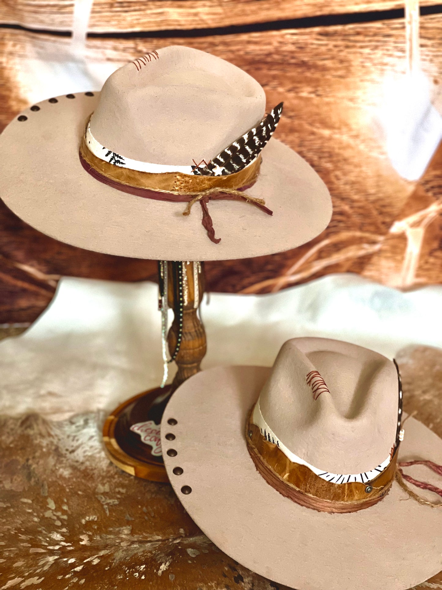 Customized Western Fashion Hat - The County Line II