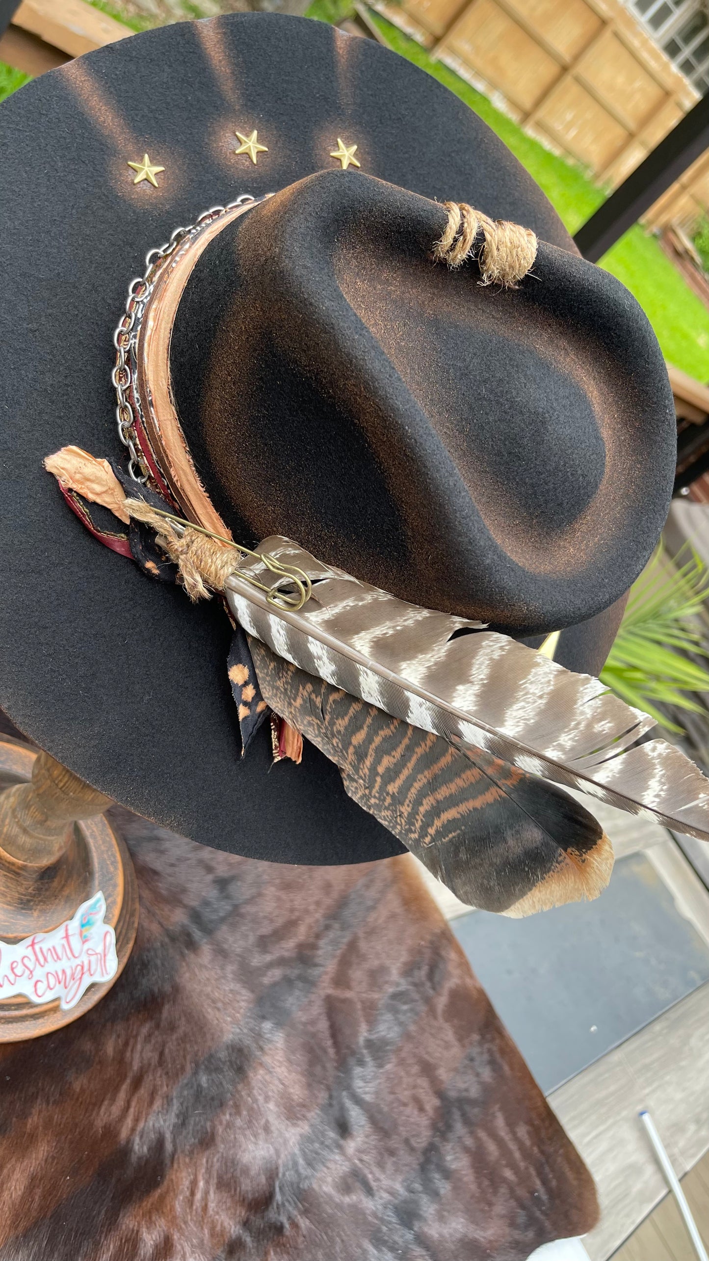 Customized Western Fashion Hat - Bad Ass