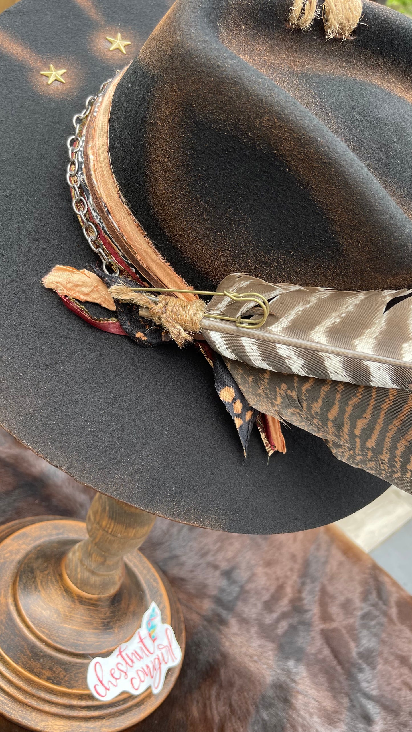 Customized Western Fashion Hat - Bad Ass