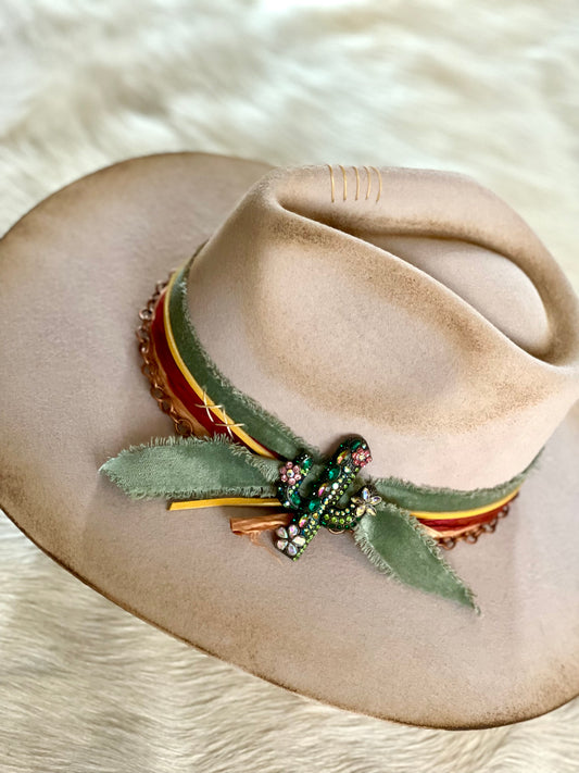 Customized Western Fashion Hat - The Desert Cactus