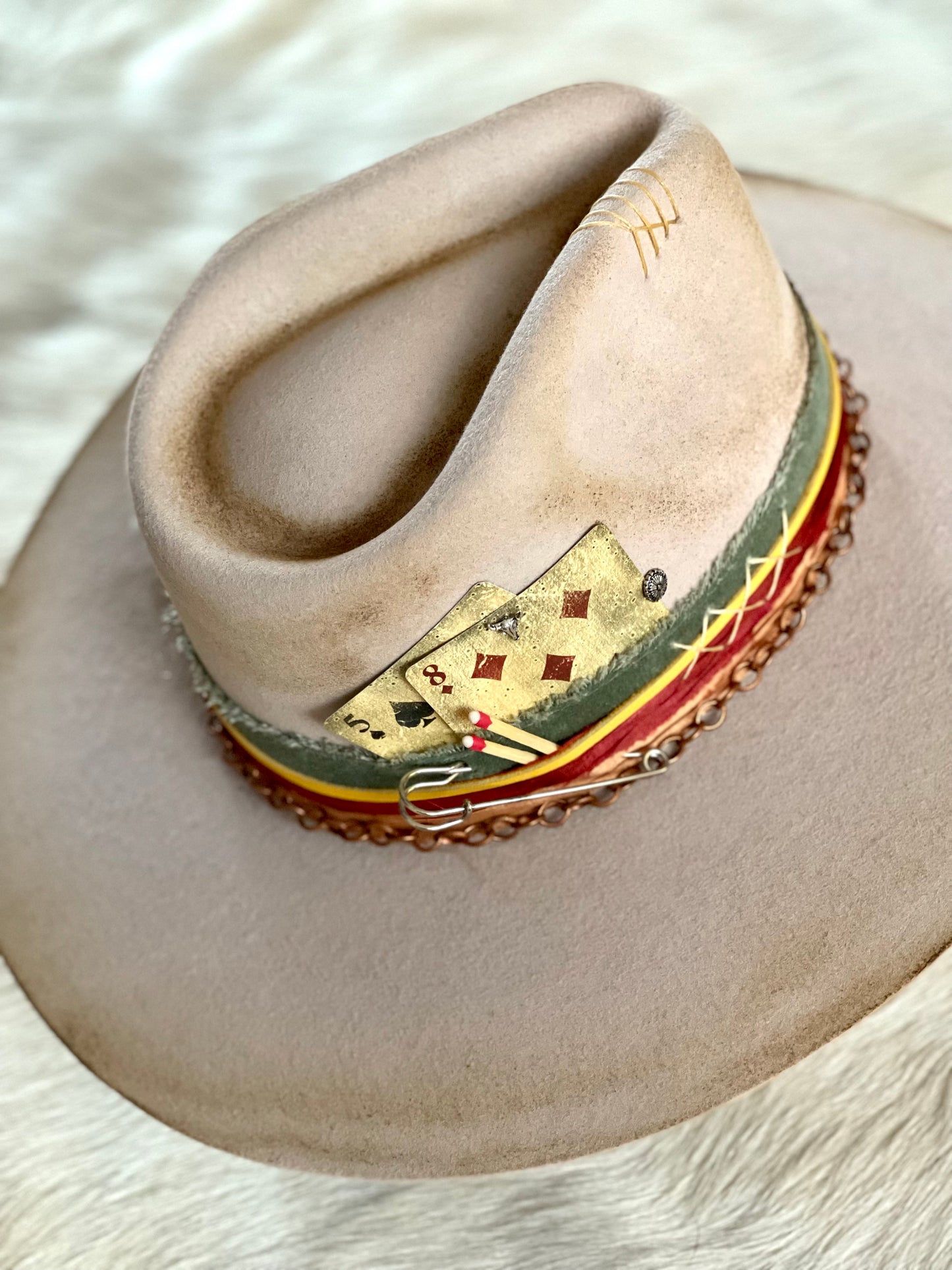 Customized Western Fashion Hat - The Desert Cactus