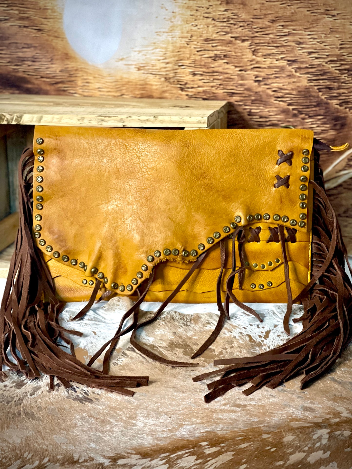 The Rebel -Leather Purse