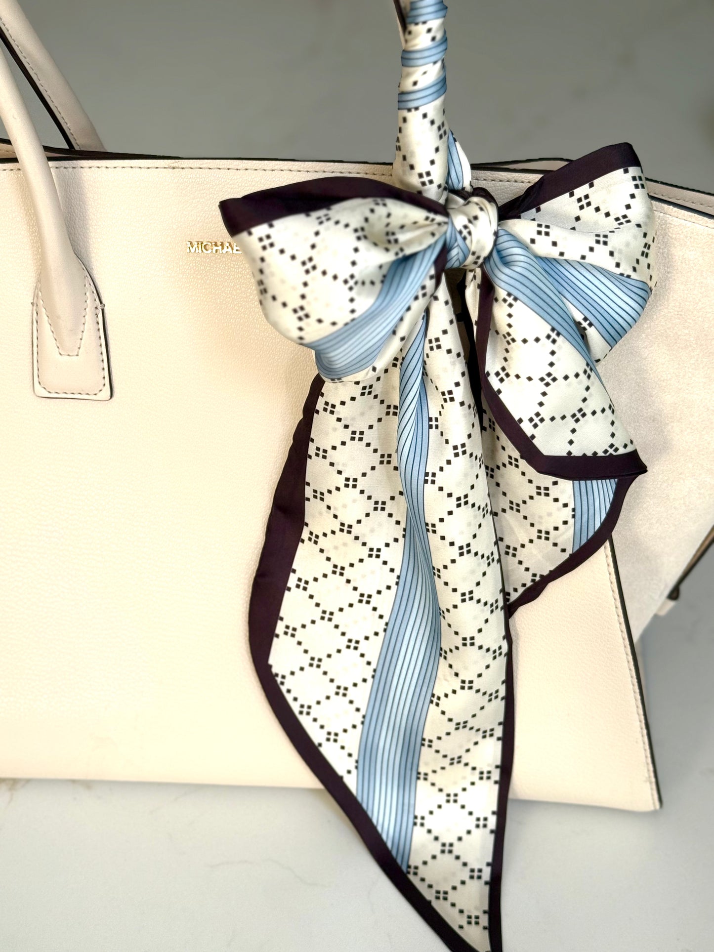 Satin Twill Silk Scarves -  Classic