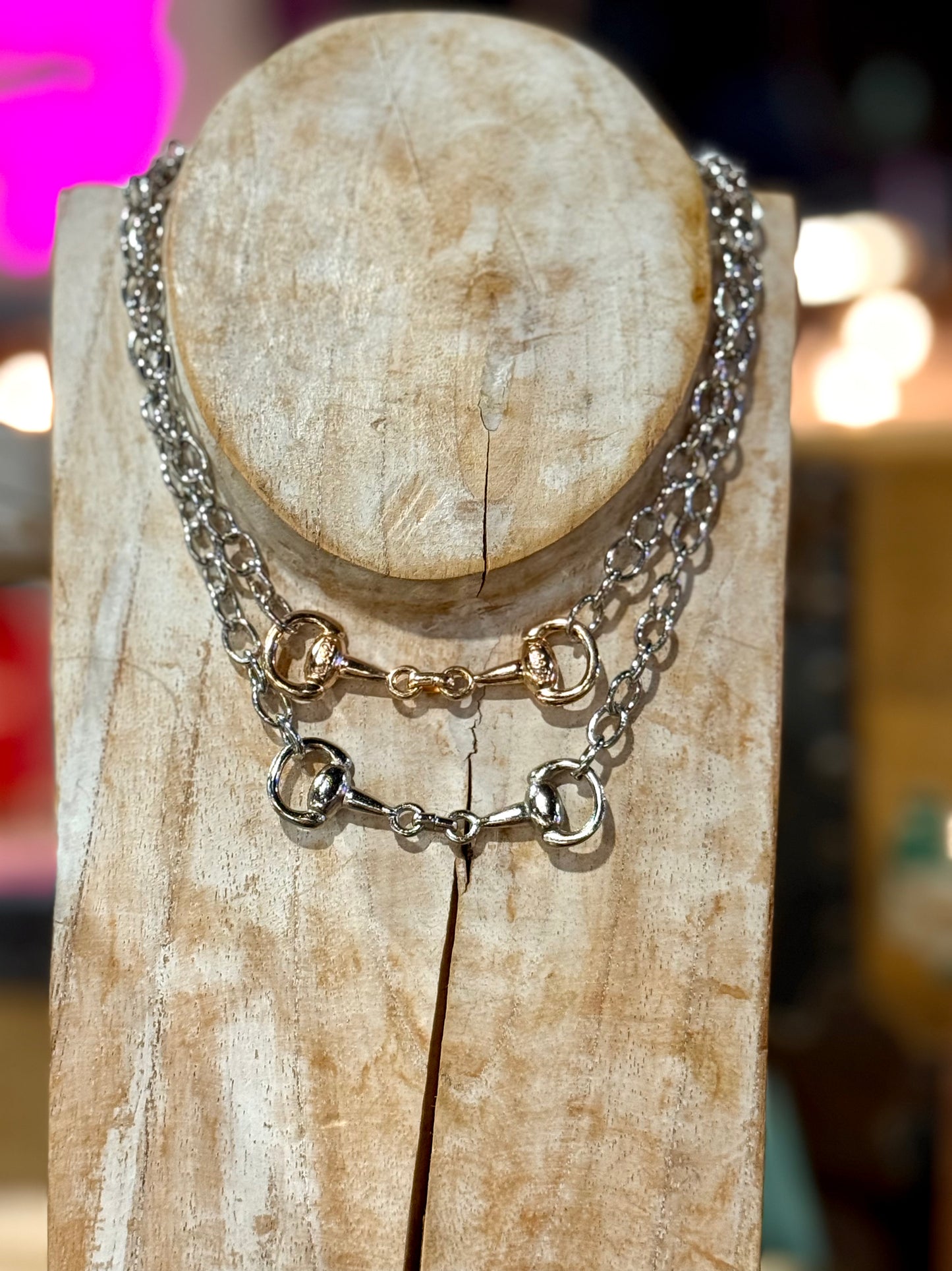 The Polo - Snaffle Bit Necklace