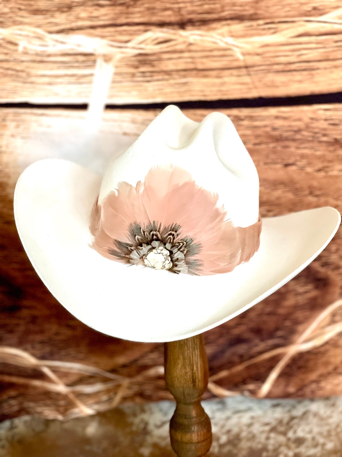 Customized Cowboy Hat - The Front Porch Swing