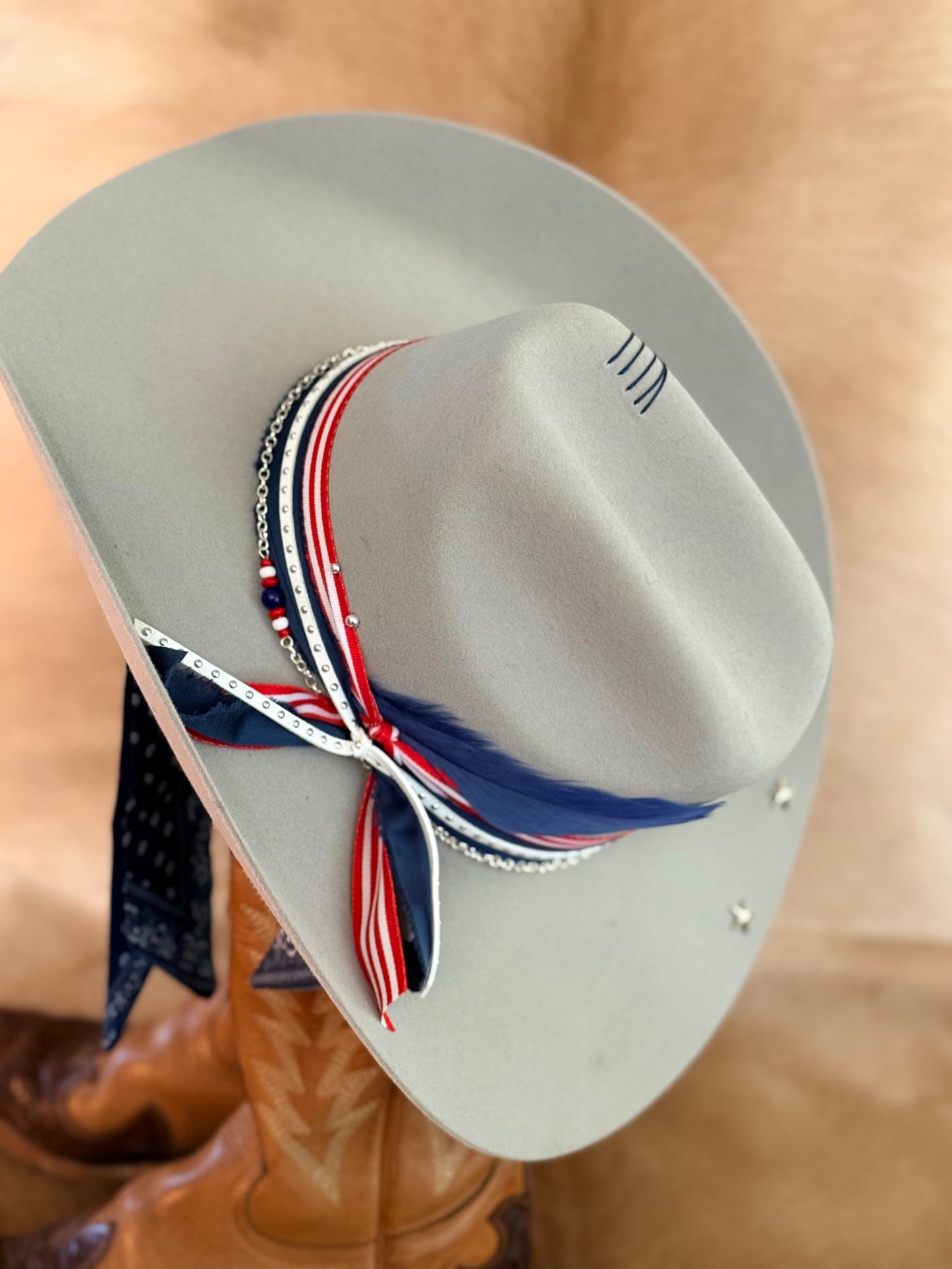 Red, White & Blue - Game Day Hat