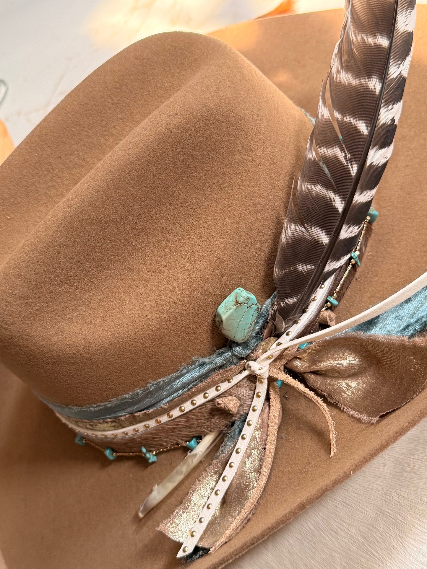 Turquoise Stone Hat Pin